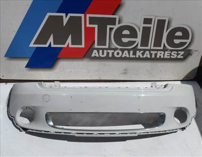 [GYÁRI BONTOTT] MINI - ELSŐ LÖKHÁRÍTÓ - FEHÉR + KRÓM BETÉT - R60 COUNTRYMAN 